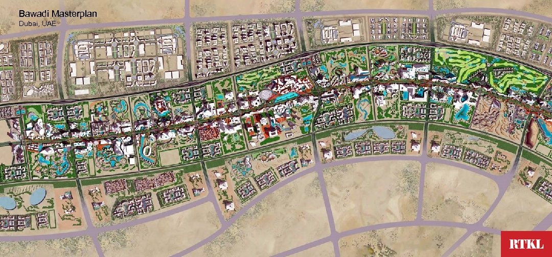 Bawadi Masterplan Dubai, UAE 