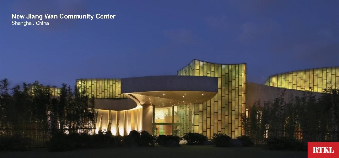 New Jiang Wan Community Center Shanghai, China 