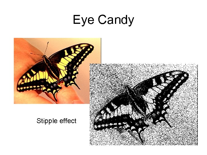 Eye Candy Stipple effect 