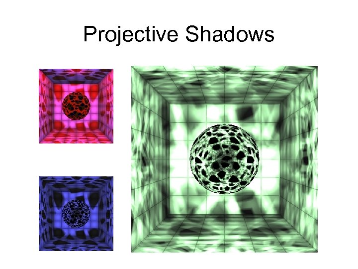 Projective Shadows 