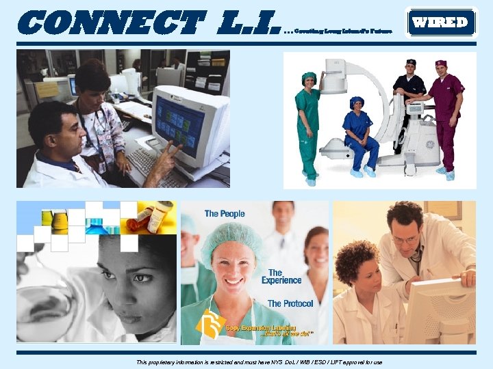 CONNECT L. I. . Creating Long Island’s Future This proprietary information is restricted and