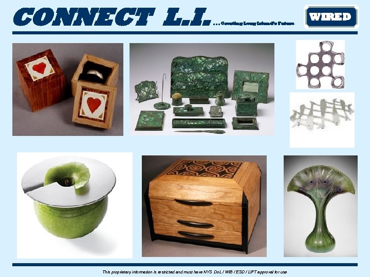 CONNECT L. I. . Creating Long Island’s Future This proprietary information is restricted and