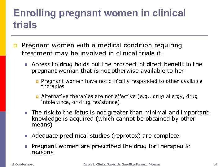 Pregnant Women Clinical Trials Scientific Regulatory And 9812