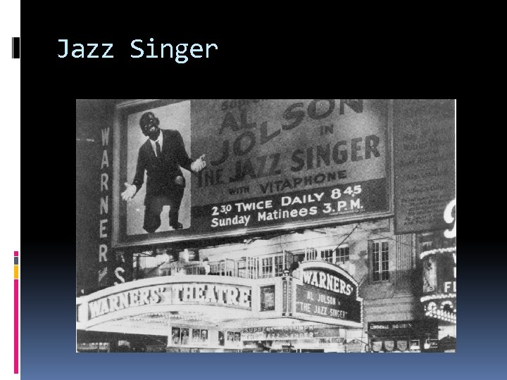 Jazz Singer 