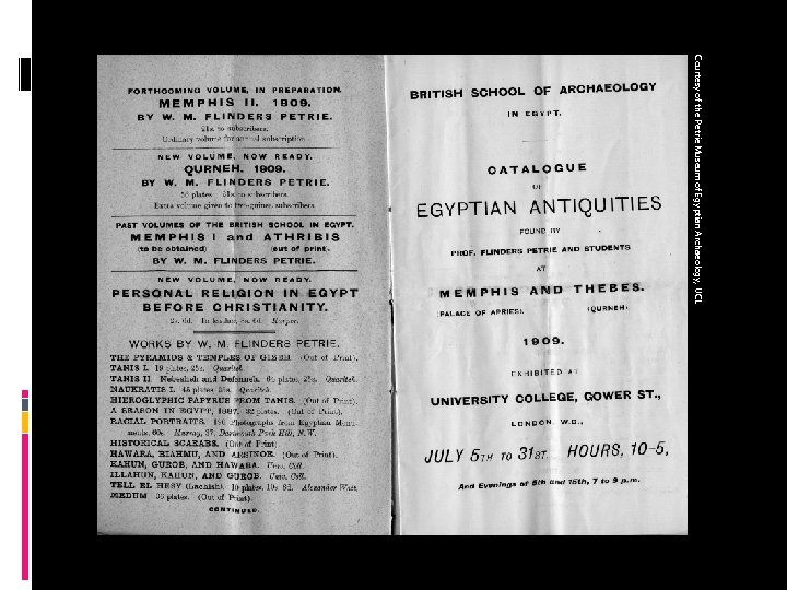 Courtesy of the Petrie Museum of Egyptian Archaeology, UCL 