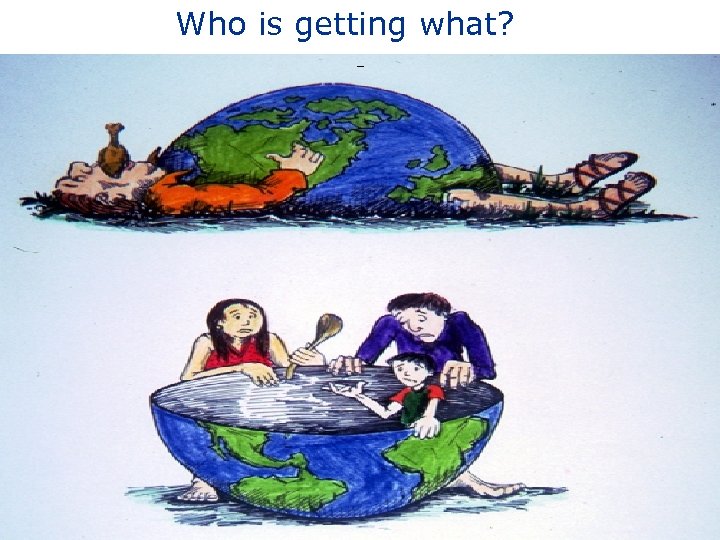 Who is getting what? Global equity 