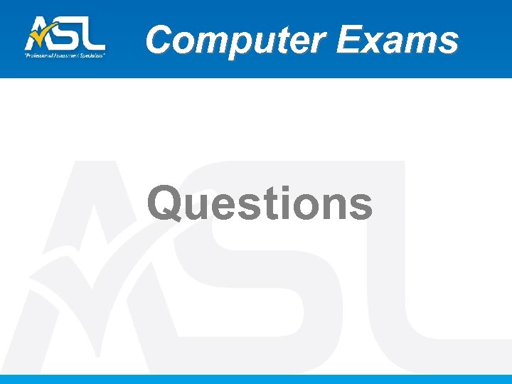 Computer Exams Questions 