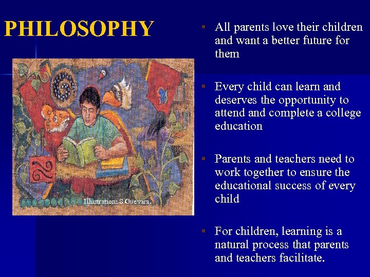PHILOSOPHY § All parents love their children and want a better future for them