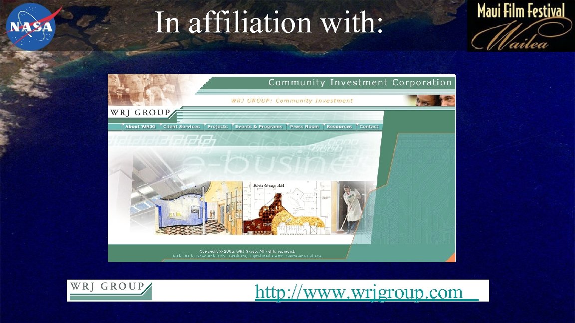 In affiliation with: http: //www. wrjgroup. com 