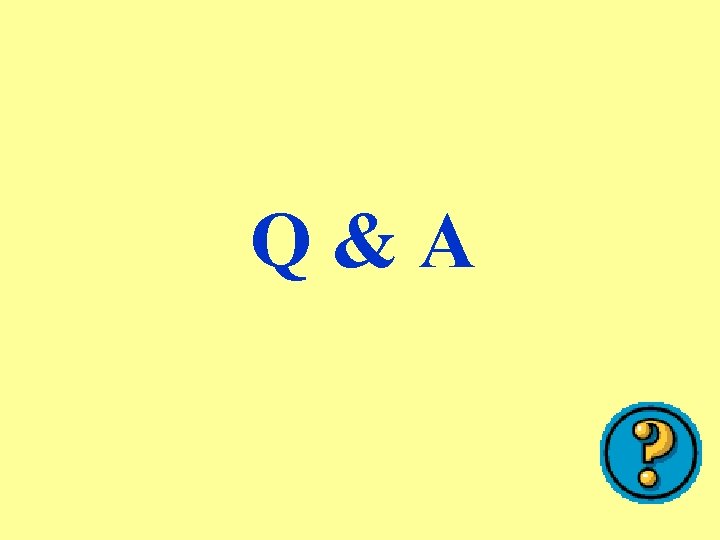 Q&A 