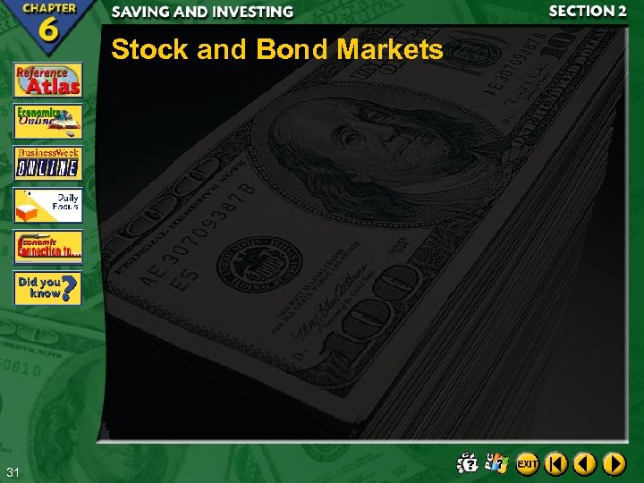 Stock and Bond Markets 31 