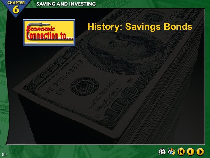 History: Savings Bonds 86 