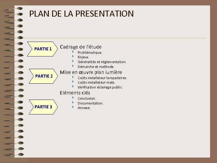 PLAN DE LA PRESENTATION PARTIE 1 PARTIE 2 Cadrage de l’étude 4 4 Problématique.