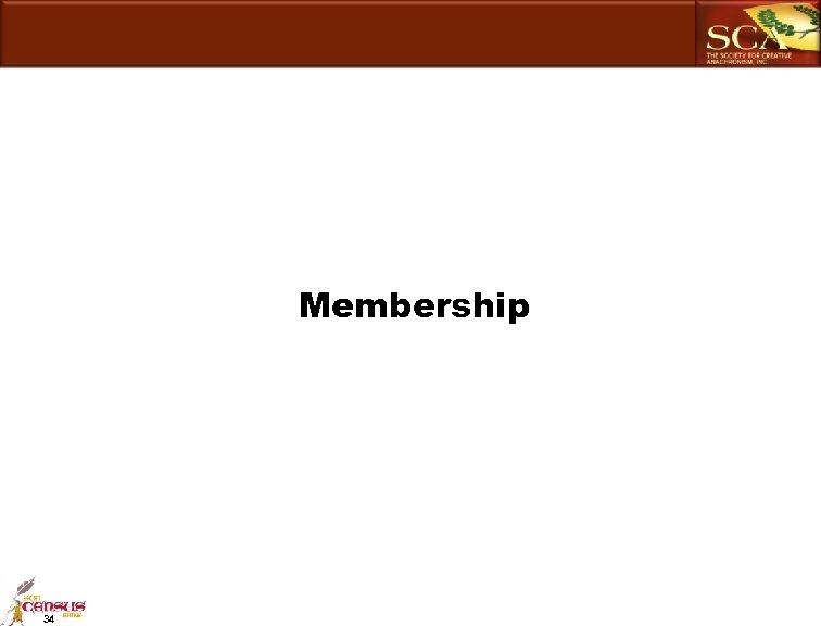 Membership 34 