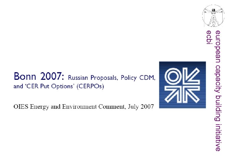 european capacity building initiative ecbi 