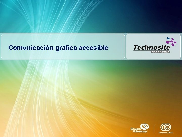Comunicación gráfica accesible 