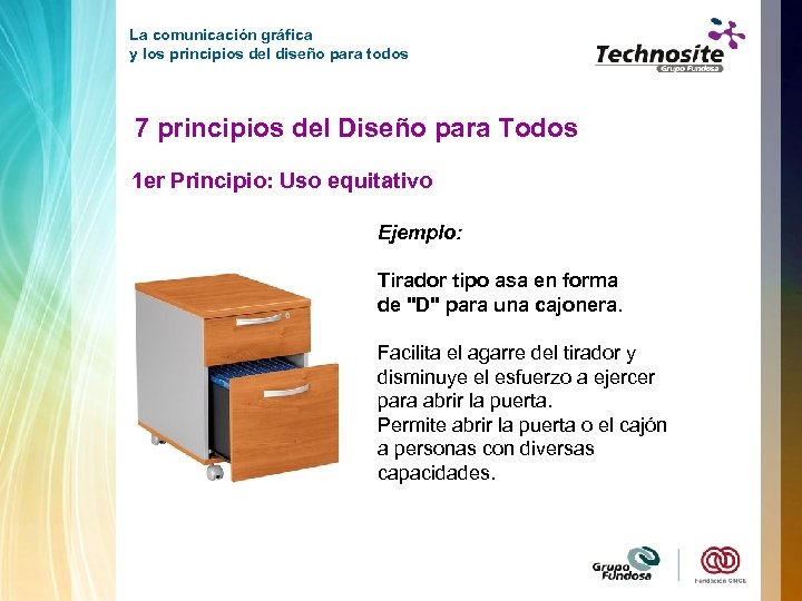 La comunicación gráfica y los principios del diseño para todos 7 principios del Diseño