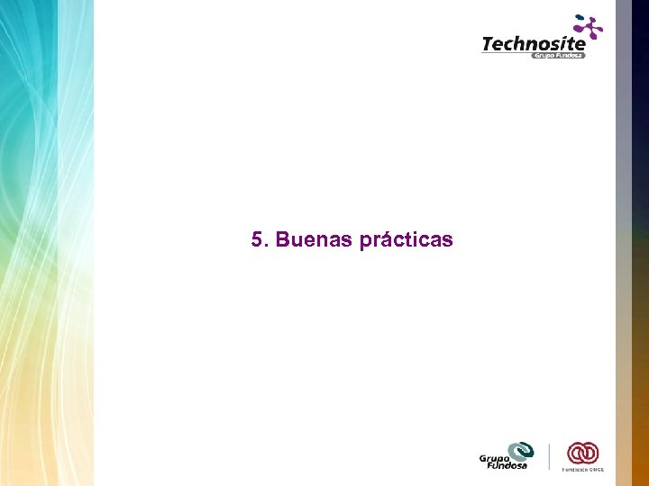 5. Buenas prácticas 