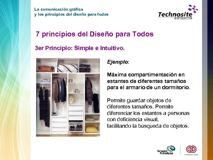 La comunicación gráfica y los principios del diseño para todos 7 principios del Diseño