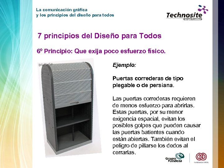 La comunicación gráfica y los principios del diseño para todos 7 principios del Diseño