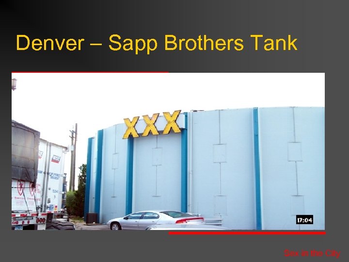 Denver – Sapp Brothers Tank Sex in the City 