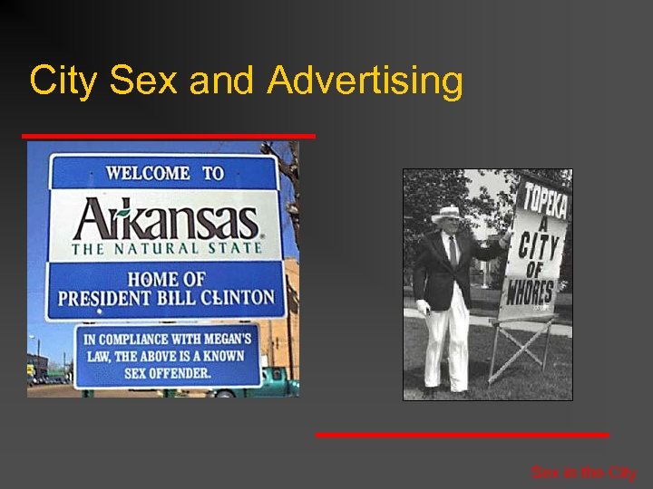 City Sex and Advertising Sex in the City 