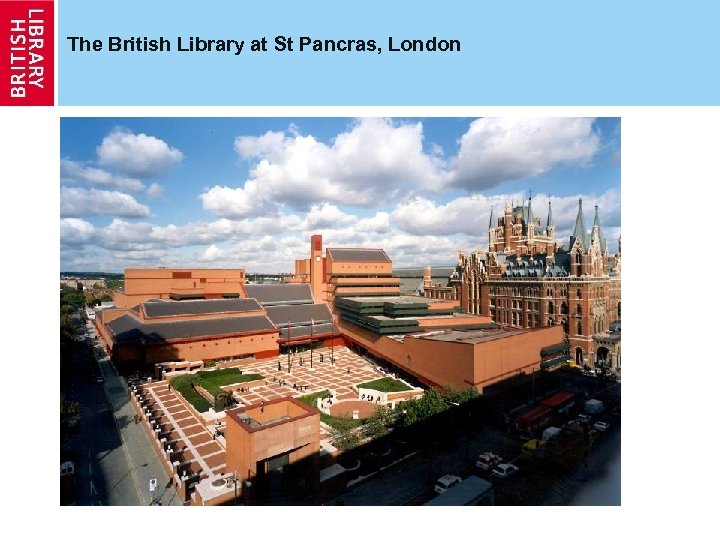 The British Library at St Pancras, London 