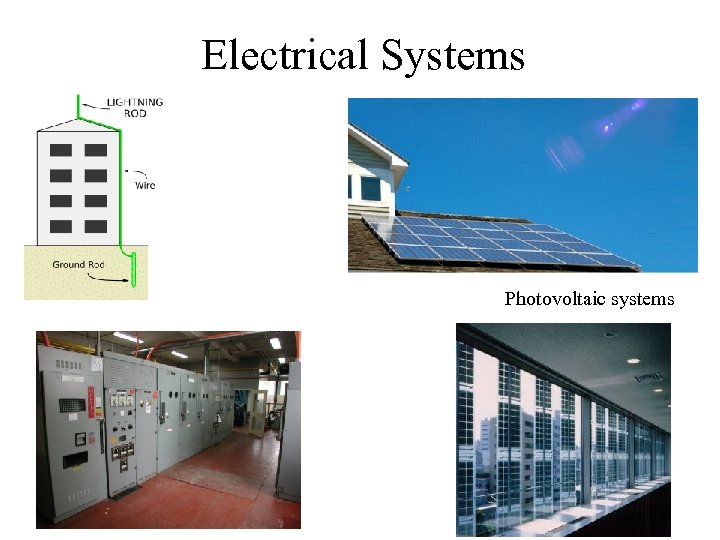Electrical Systems Photovoltaic systems 
