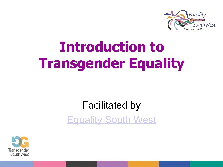 Introduction to Transgender Equality Facilitated by Equality South West 