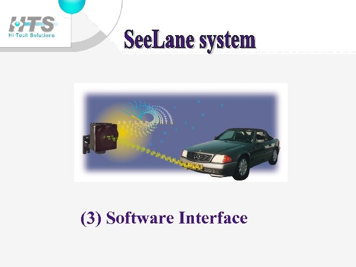 (3) Software Interface 