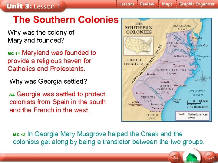 The Southern Colonies Why was the colony of Maryland founded? Maryland was founded to