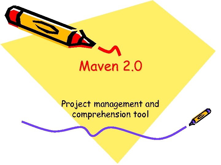 Maven 2. 0 Project management and comprehension tool 