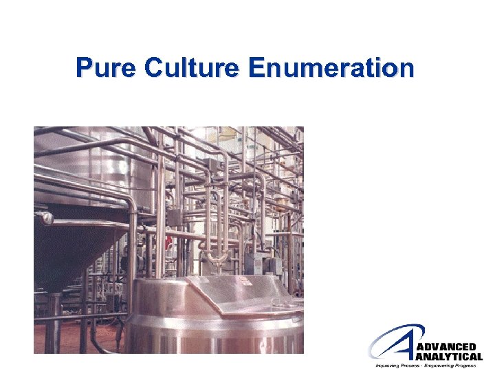 Pure Culture Enumeration 