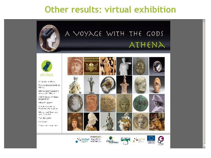 Other results: virtual exhibition 