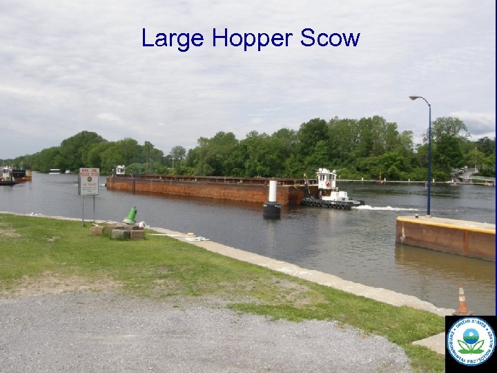 Large Hopper Scow 