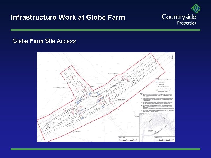 Infrastructure Work at Glebe Farm Site Access 