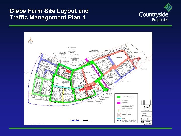 Glebe Farm Site Layout and Traffic Management Plan 1 