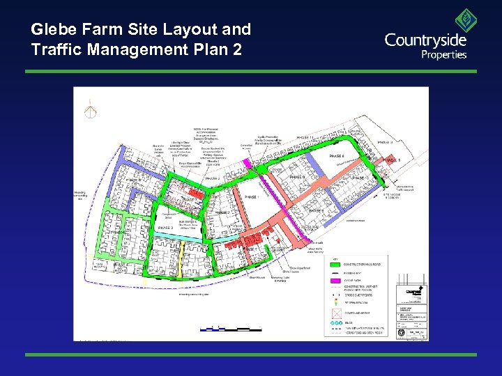 Glebe Farm Site Layout and Traffic Management Plan 2 