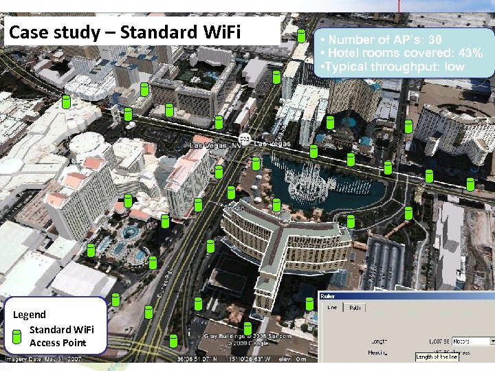 Case study – Standard Wi. Fi Legend Standard Wi. Fi Access Point • Number