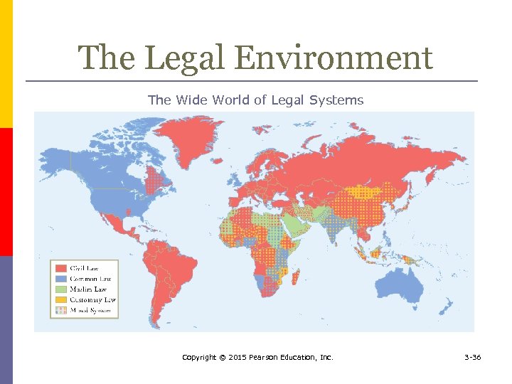 The Legal Environment The Wide World of Legal Systems Copyright © 2015 Pearson Education,