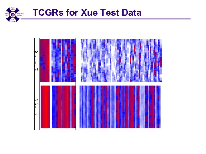 TCGRs for Xue Test Data PO S I T I VE NE GA T