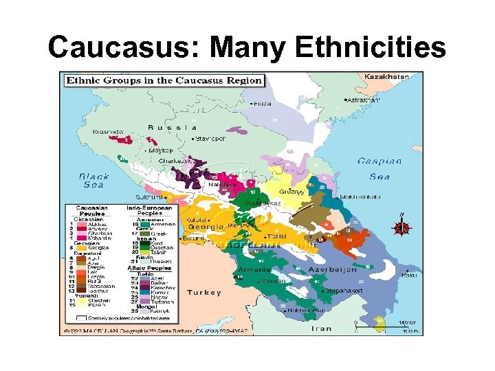 Caucasus: Many Ethnicities 