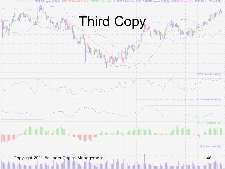 Third Copyright 2011 Bollinger Capital Management 46 