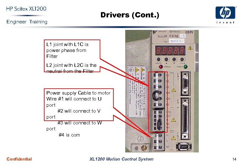 Drivers (Cont. ) Engineer Training L 1 joint with L 1 C is power
