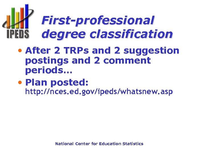 First-professional degree classification • After 2 TRPs and 2 suggestion postings and 2 comment