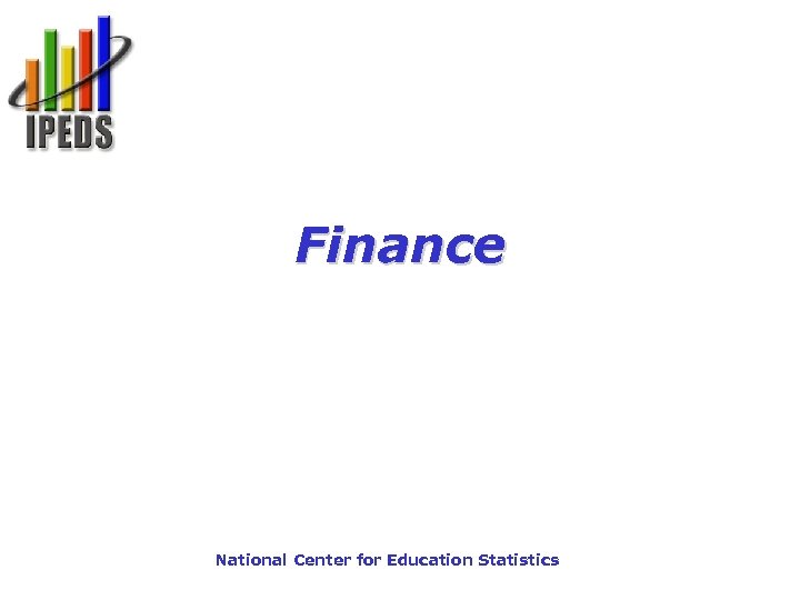 Finance National Center for Education Statistics 