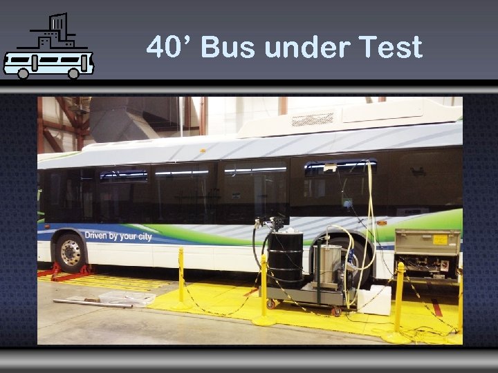 40’ Bus under Test 