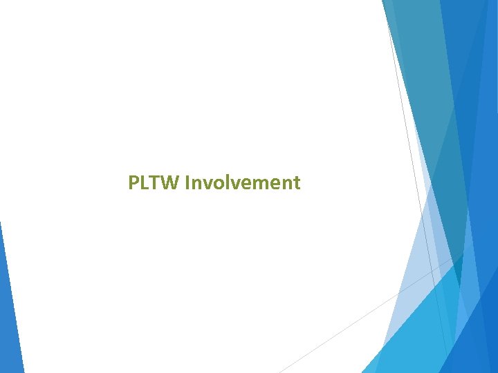 PLTW Involvement 