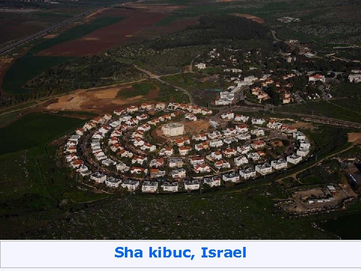 Sha kibuc, Israel 