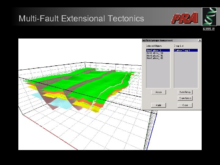 Multi-Fault Extensional Tectonics KEELE 